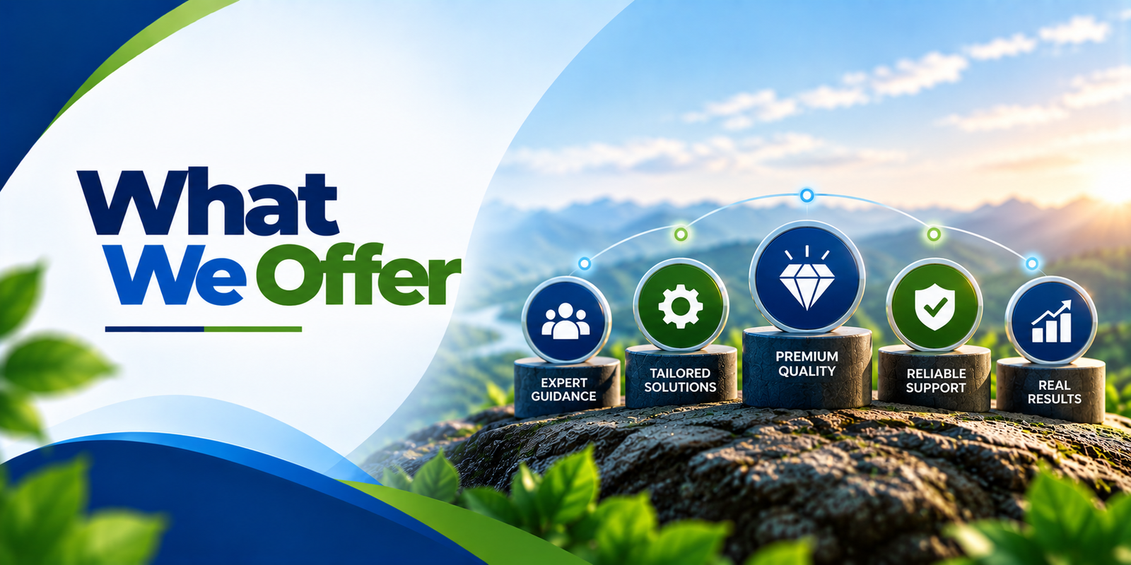 What we offer